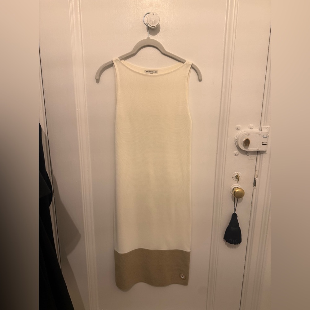 Balenciaga Color Block Dress